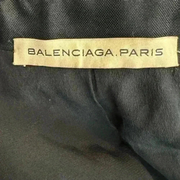 Balenciaga Wool Blend Blazer Suit Jacket Size 42 Vintage 2000s Designer Runway - Picture 14 of 16